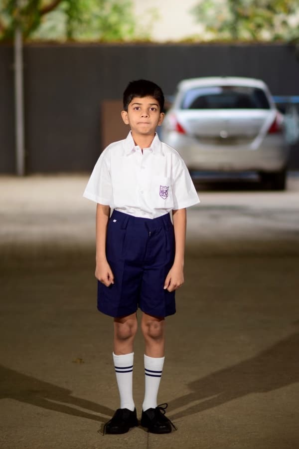 White Shirt | Hutchings High School, Pune