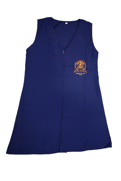 NAVY BLUE PINAFORE | CLASS : UKG - 10TH | BISHOPS SCHOOL, UNDRI